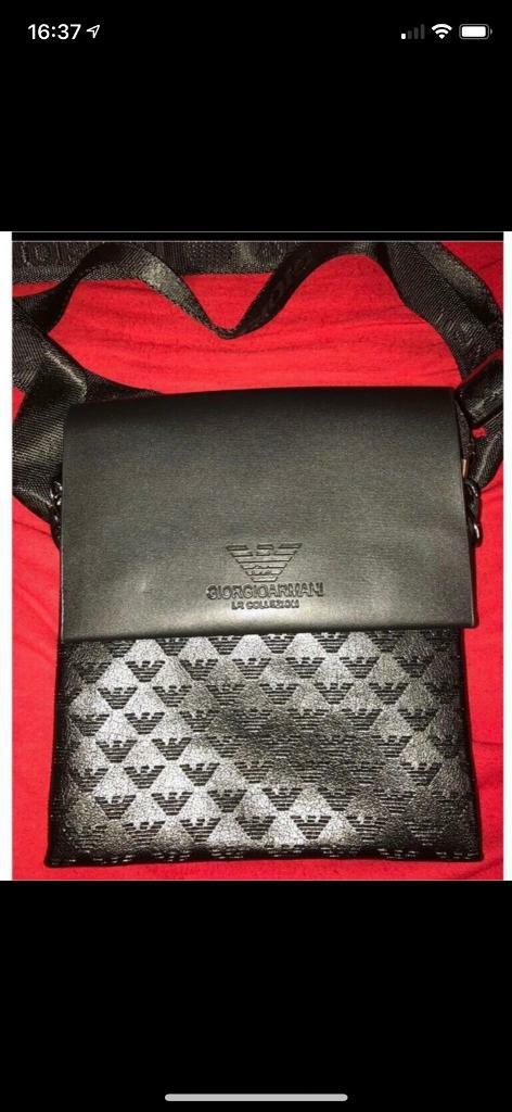 giorgio armani man bag